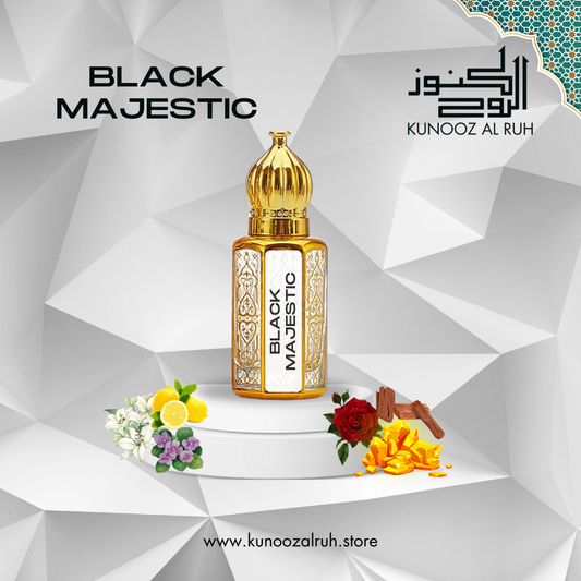 Black Majestic | Arabic Premium Attar | Concentrated Fragrance Oil | 12ml
